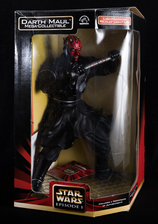 1999 Applause Star Wars Episode I 14" Darth Maul Mega-Collectible Figure